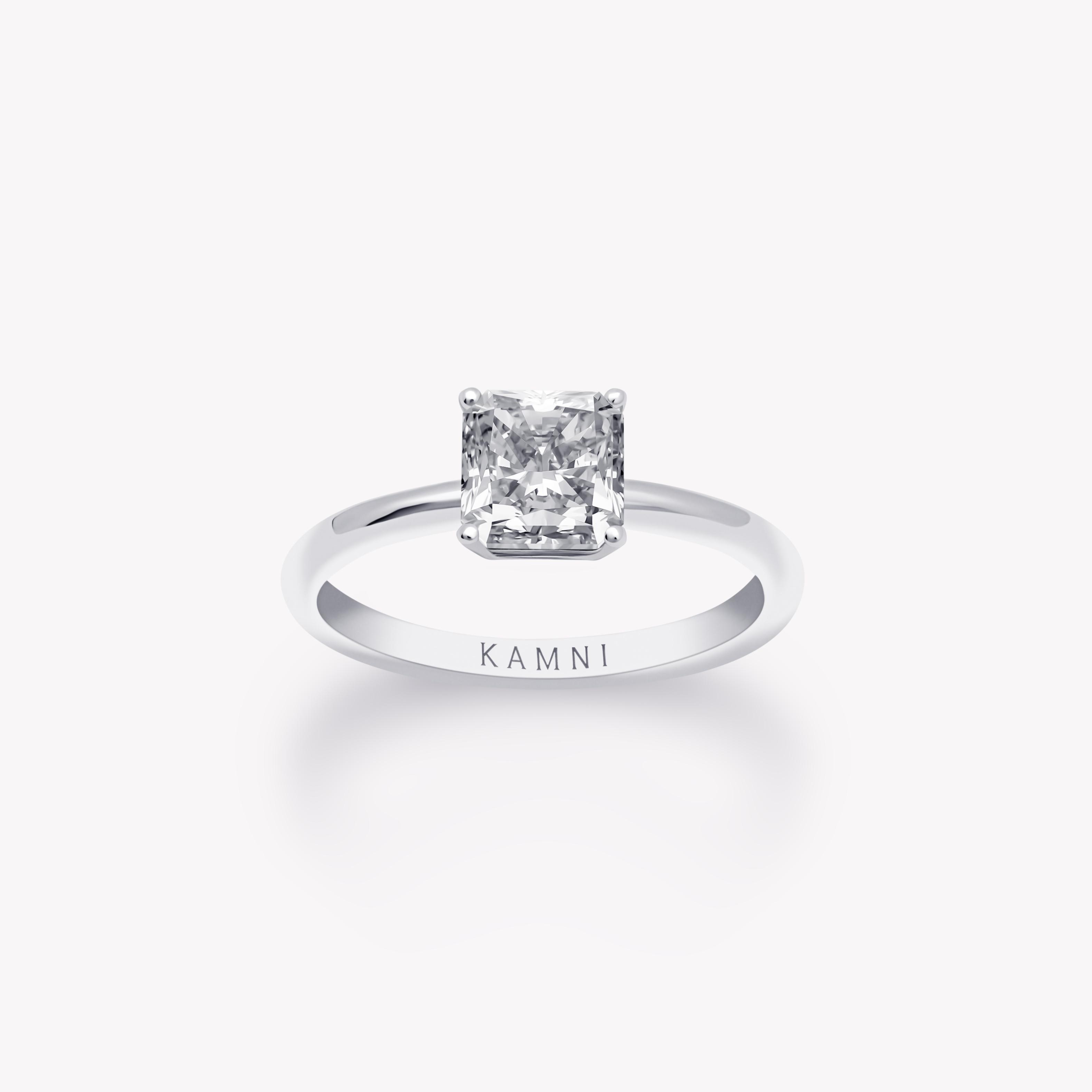 PRINCESS CUT ENGAGEMENT RING