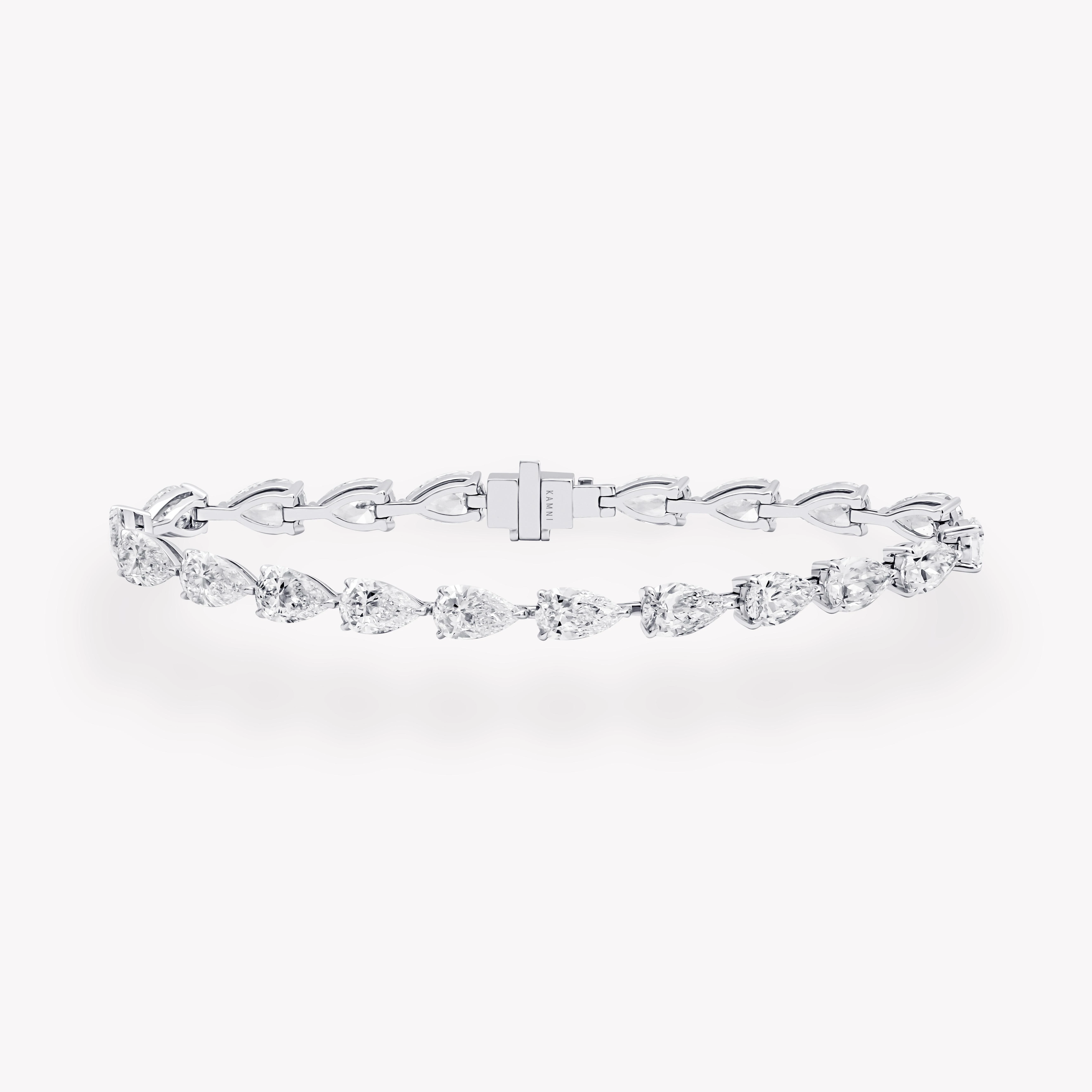 PEAR CUT DIAMOND BRACELET
