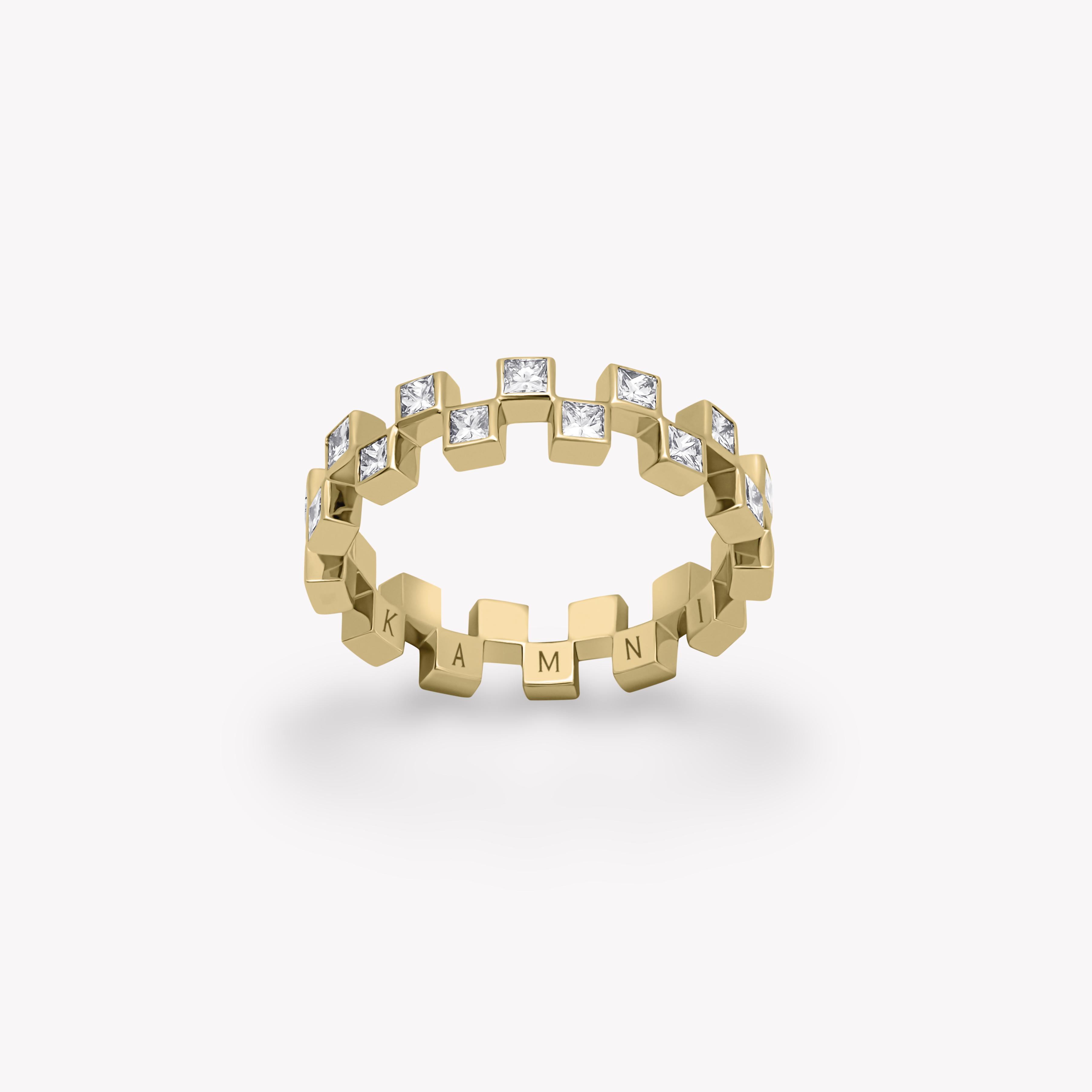PRINCESS CUT DIAMOND ETERNITY RING