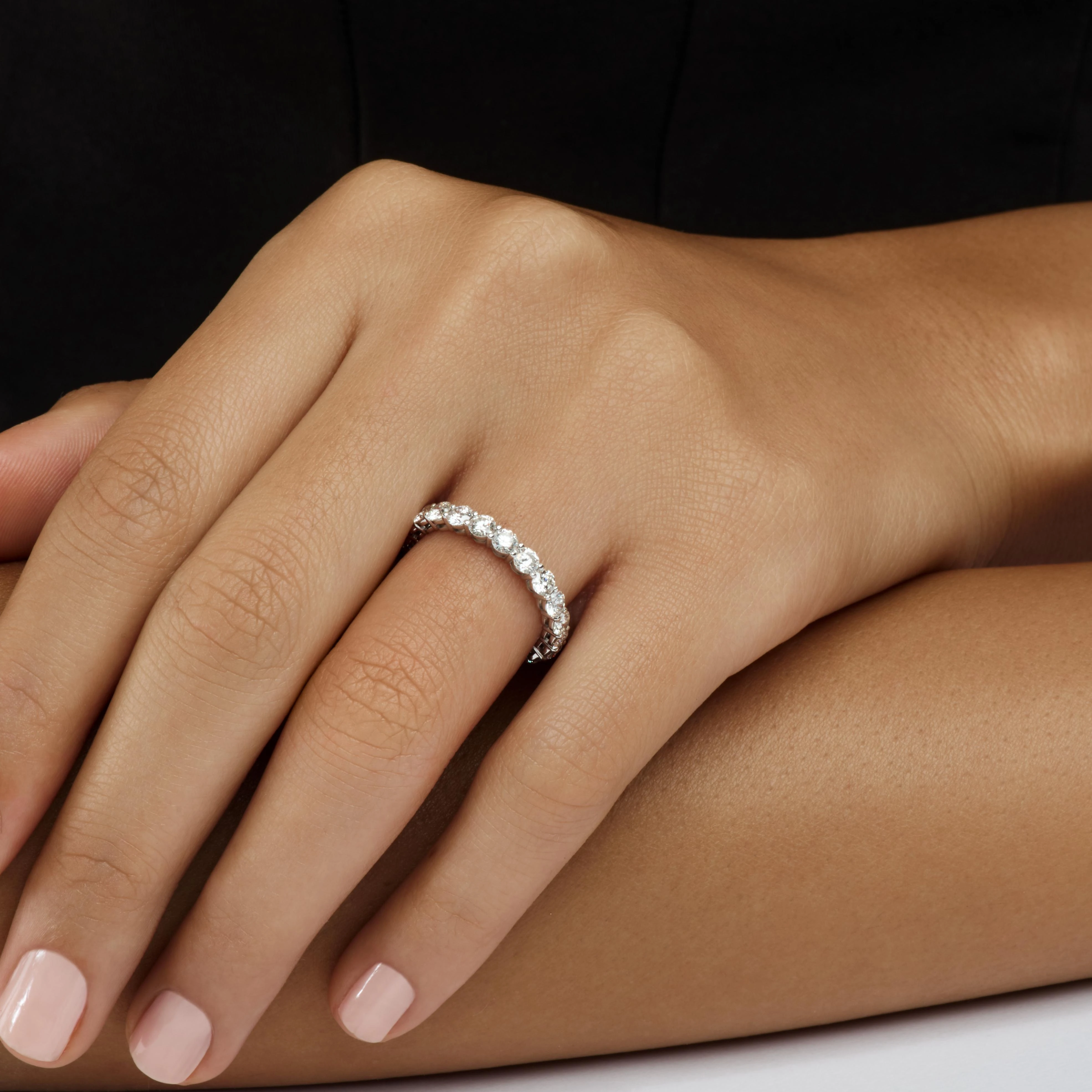 ROUND DIAMOND ETERNITY RING 