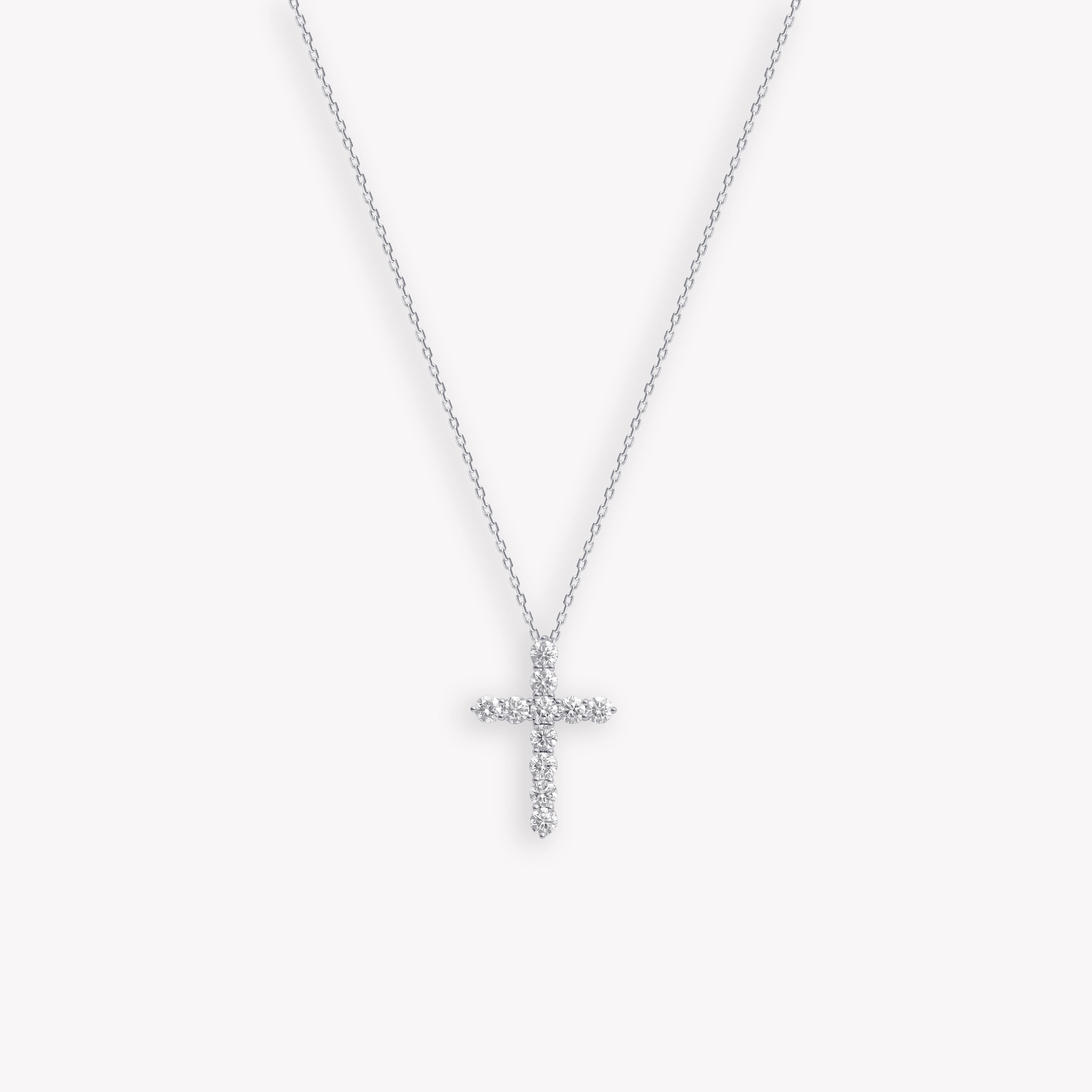 DIAMOND CROSS PENDANT