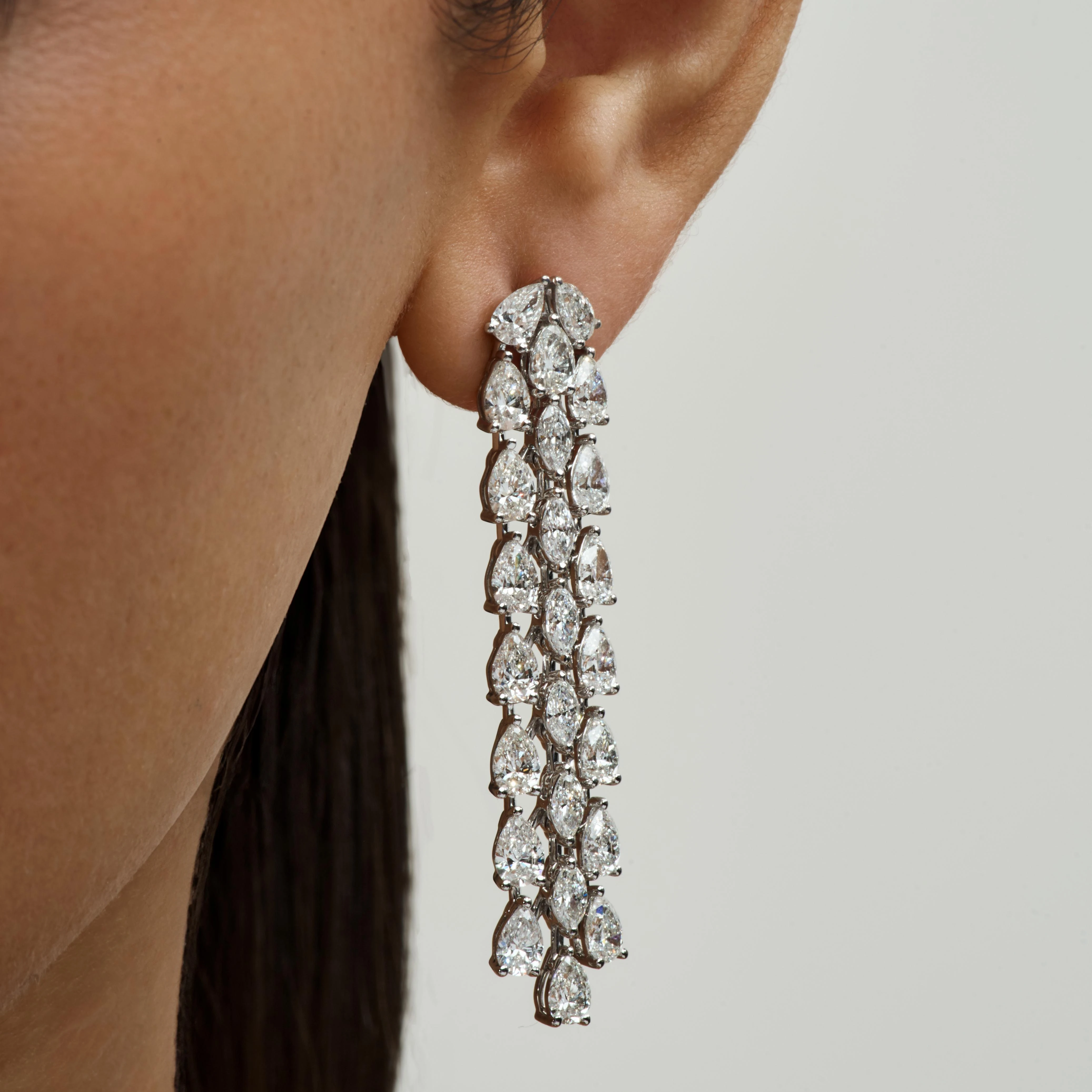 MONACO RIVIERA DIAMOND EARRINGS