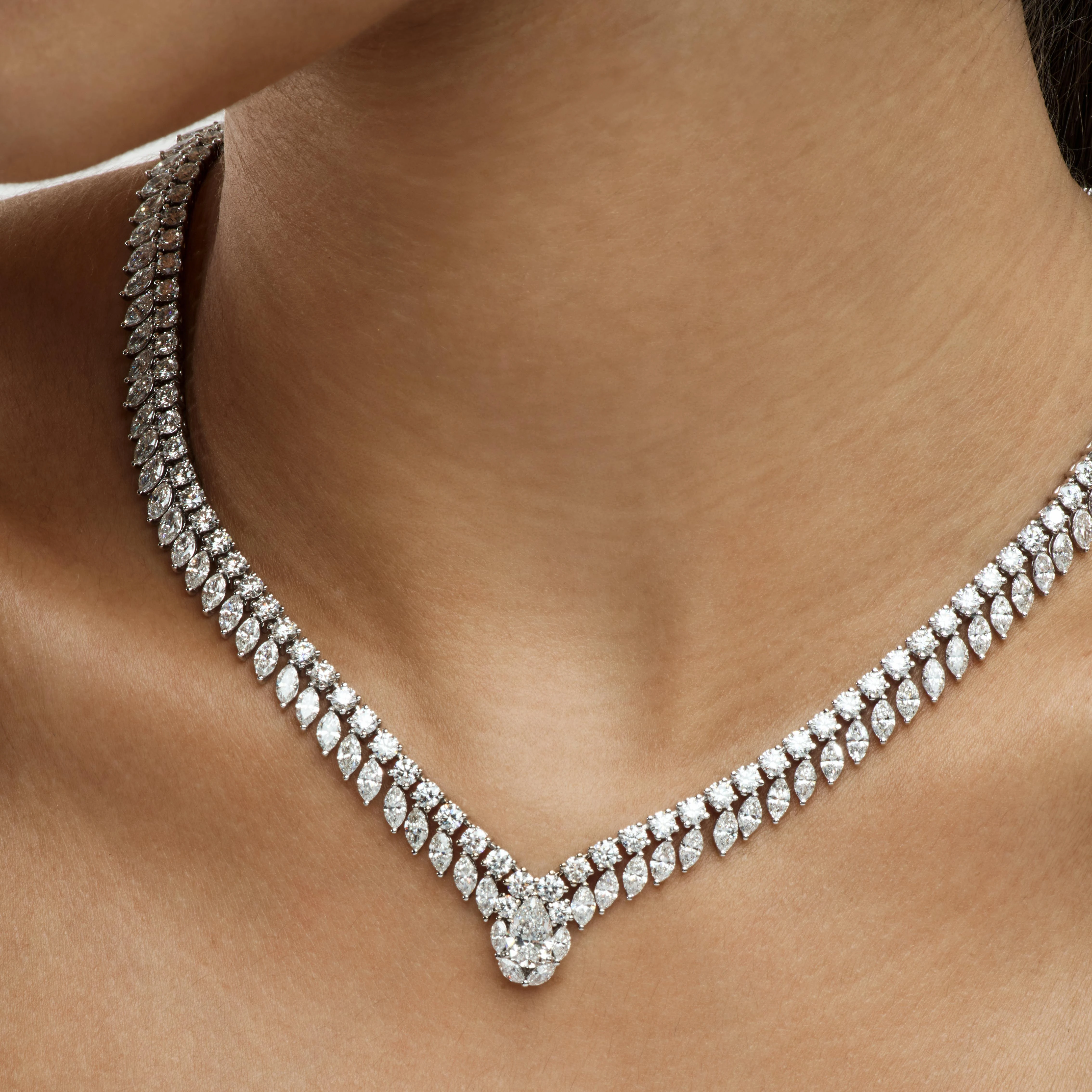 MONACO RIVIERA DIAMOND NECKLACE