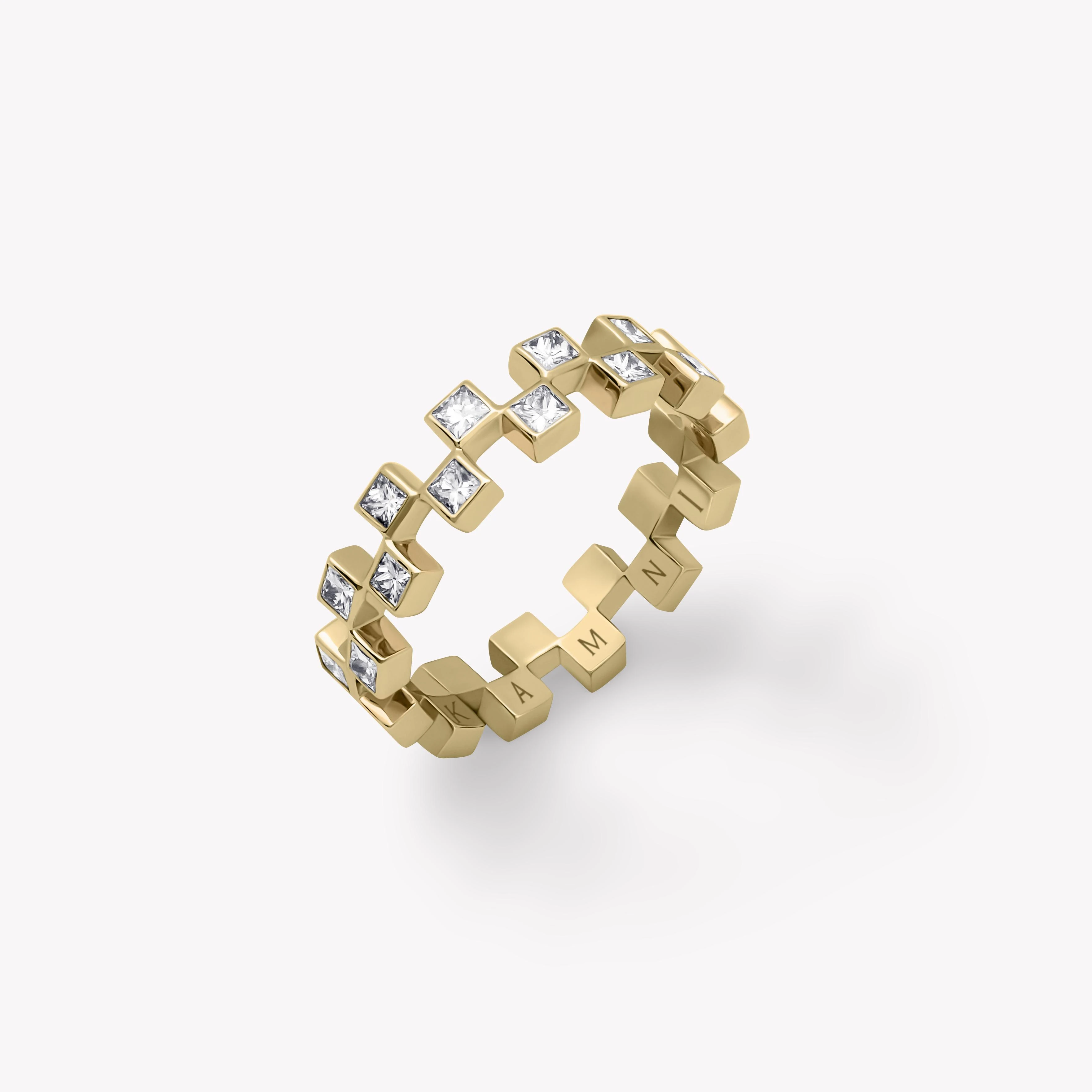 PRINCESS CUT DIAMOND ETERNITY RING