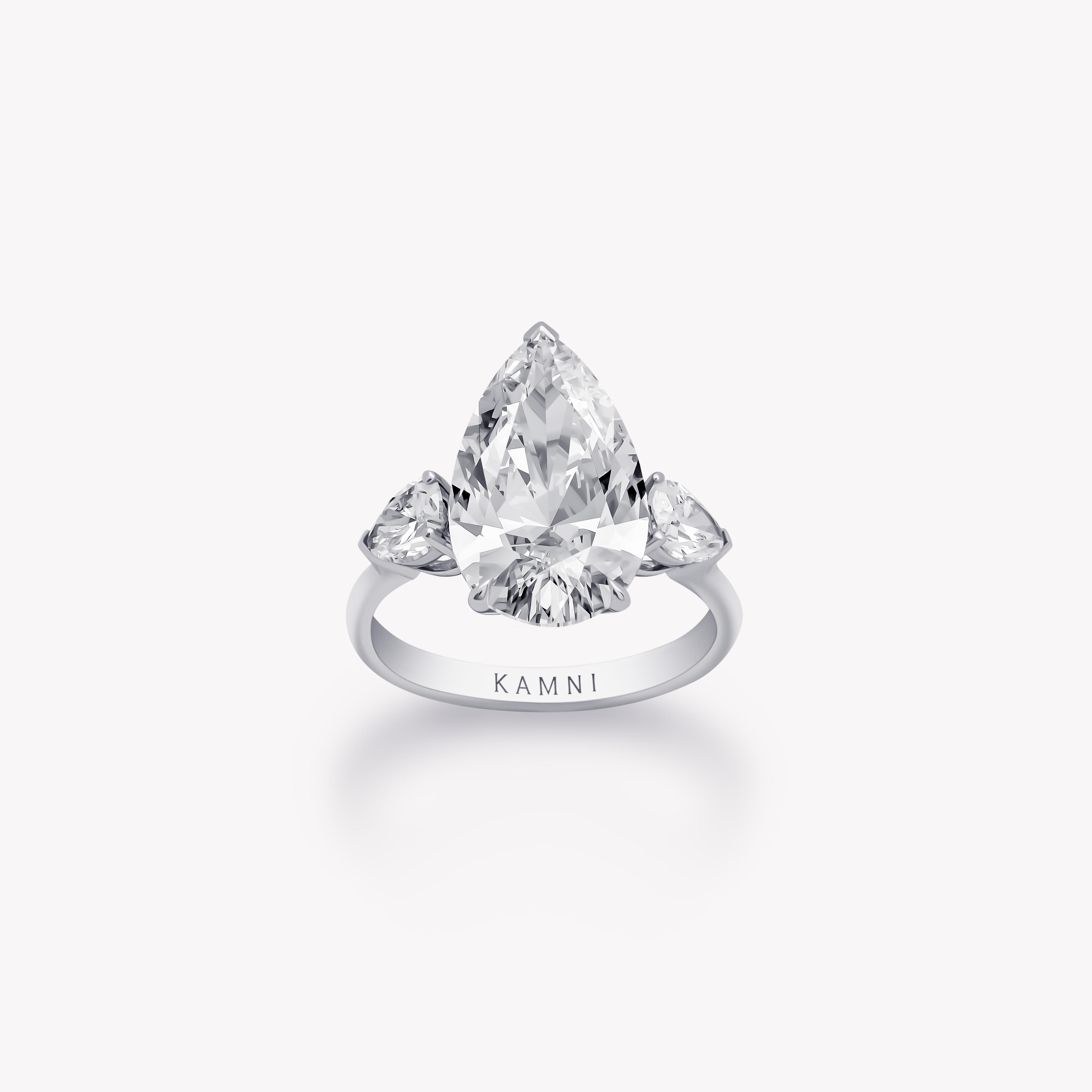 PEAR SHAPE DIAMOND RING