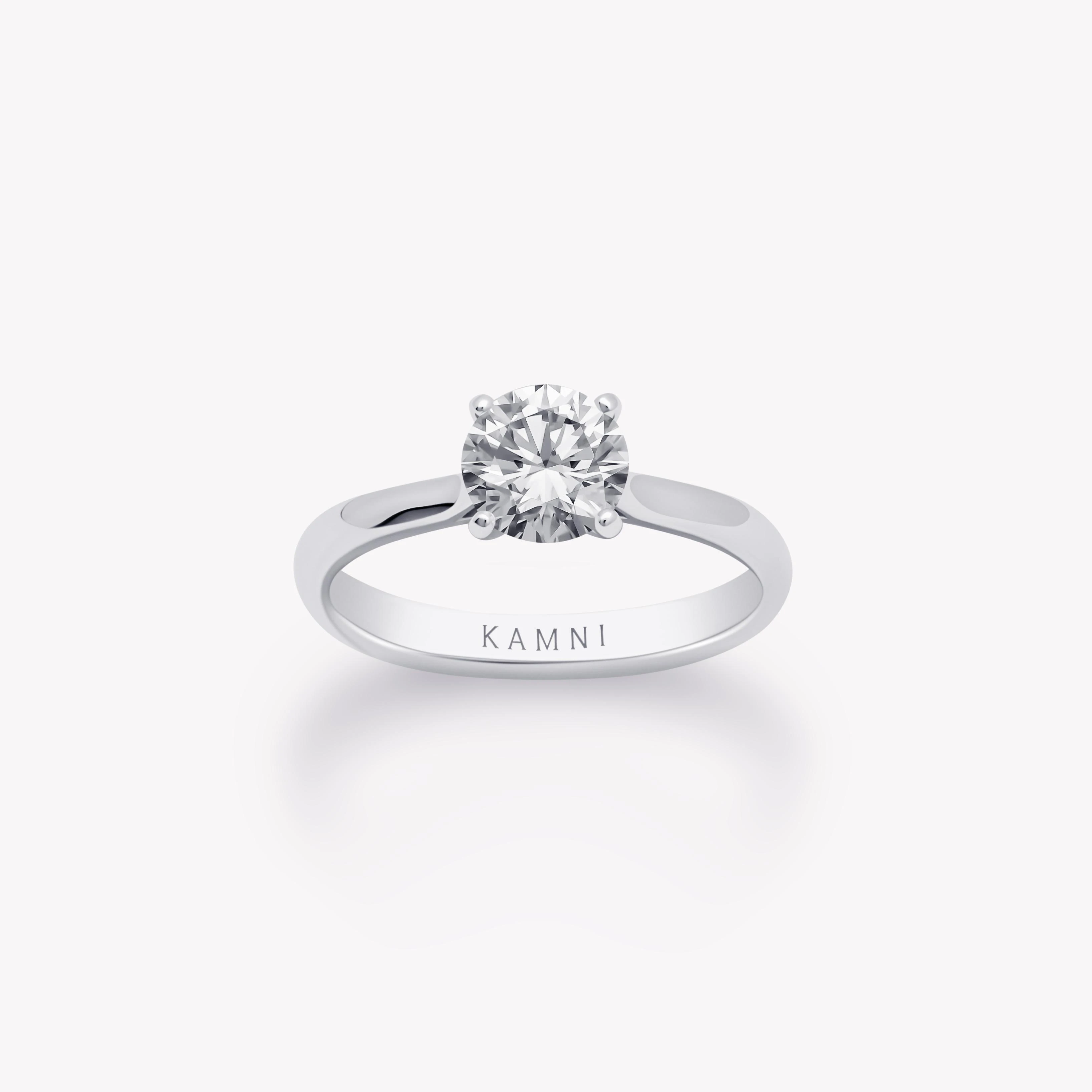 ROUND DIAMOND SOLITAIRE RING 