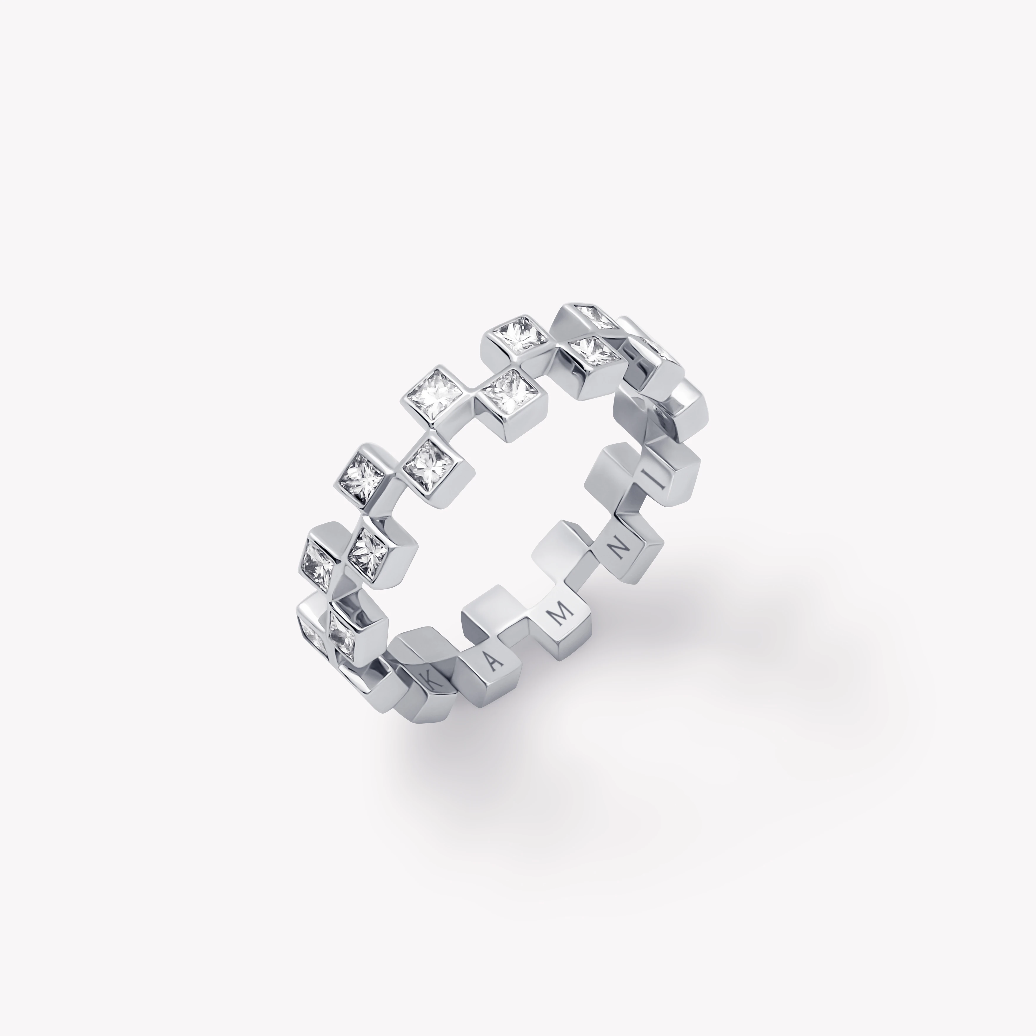 PRINCESS CUT DIAMOND ETERNITY RING